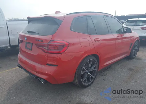 2021 BMW X3 M z USA, uszkodzony, nr VIN 5YMTS0C02M9F21106